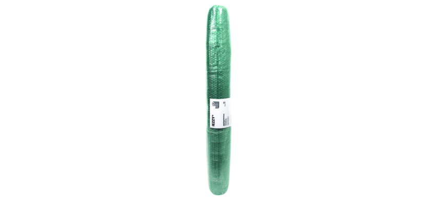 Luftpolsterfolie IEZZY Rolle 1000mmx5m 100% recycelt (PIR) grün