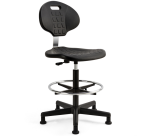 Chaise de travail Euroseats Tarente Large noir