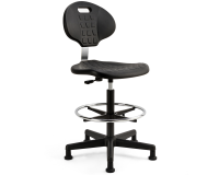 Chaise de travail Euroseats Tarente Large noir