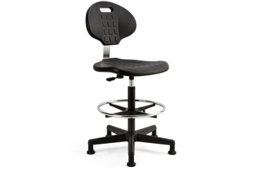 Werkstoel Euroseats Tarente Large zwart