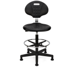 Chaise de travail Euroseats Tarente Large noir