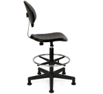 Chaise de travail Euroseats Tarente Large noir