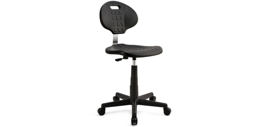 Chaise de travail Euroseats Tarente Medium noir