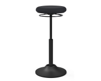 Zit-sta kruk Euroseats Mango zwart