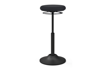 Tabouret assis-debout Euroseats Mango noir
