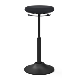 Tabouret assis-debout Euroseats Mango noir