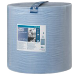 Poetspapier Tork W1 Plus Premium 2-laags 1500 vel blauw 130050