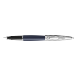 Stylo plume Waterman Carène L'essence dur Blue deLuxe CT  Medium