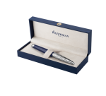 Stylo plume Waterman Carène L'essence dur Blue deLuxe CT  Medium