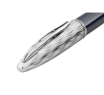 Stylo plume Waterman Carène L'essence dur Blue deLuxe CT  Medium