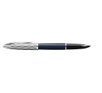 Stylo plume Waterman Carène L'essence dur Blue deLuxe CT  Medium