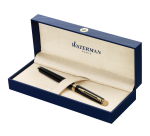Stylo plume Waterman Hémisphère Matt Black GT Medium