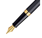 Stylo plume Waterman Hémisphère Matt Black GT Medium