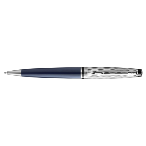 Stylo bille Waterman Expert L'essence du blue deLuxe CT Medium