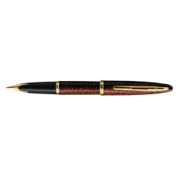 Vulpen Waterman Carène Marine amber GT medium