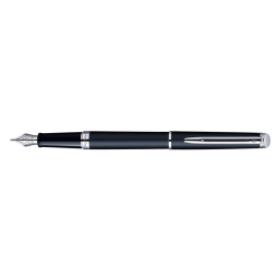 Stylo plume Waterman Hémisphère Matt Black CT Medium