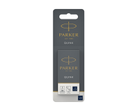 Cartouche d'encre Parker Quink bleu-noir blister 5 pièces