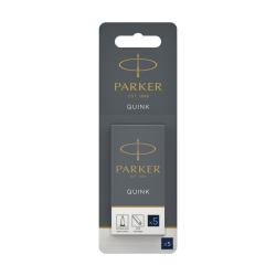 Inktpatroon Parker Quink blauwzwart blister à 5 stuks