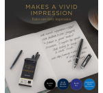 Cartouche d'encre Parker Quink bleu-noir blister 5 pièces
