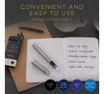 Cartouche d'encre Parker Quink bleu-noir blister 5 pièces