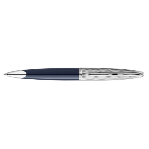 Stylo bille Waterman Carène L'essence du blue deLuxe CT Medium