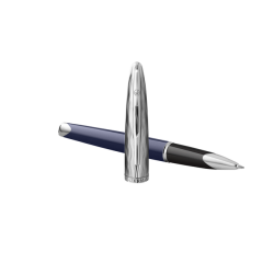 Stylo bille Waterman Carène L'essence du blue deLuxe CT Medium