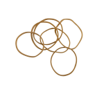 Elastic No. 14 Standard Rubber Bands 50x1.5mm 1kg brown 5333 pieces