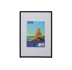 Fotolijst MAUL art 21x30cm kunststof frame zwart
