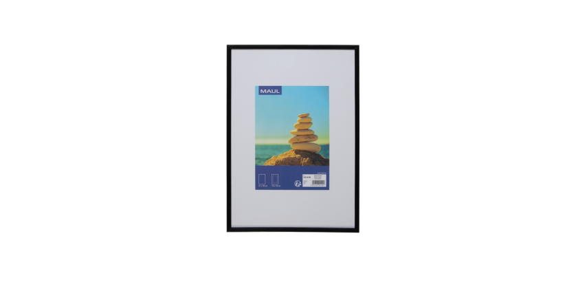 MAULart photo frame 21x30cm black plastic frame