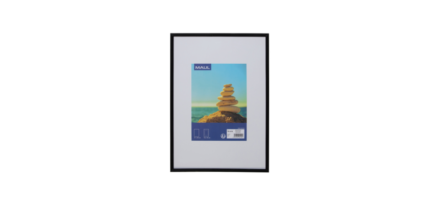 Fotolijst MAUL art 21x30cm kunststof frame zwart