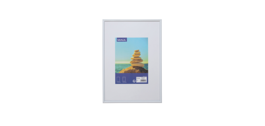 Fotolijst MAUL art 21x30cm kunststof frame wit
