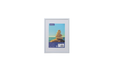 Cadre photo MAULart 15x21cm plastique cadre blanc