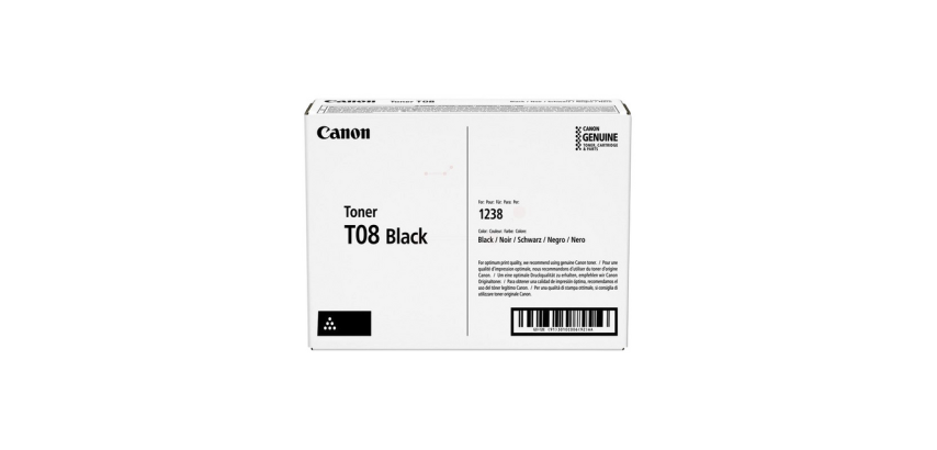 Canon T08 black toner cartridge