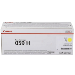 Cartouche toner Canon 059H jaune