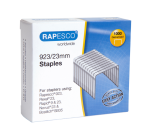 Agrafes Rapesco Heavy Duty 923/23 galvanisé boîte 1000 pièces