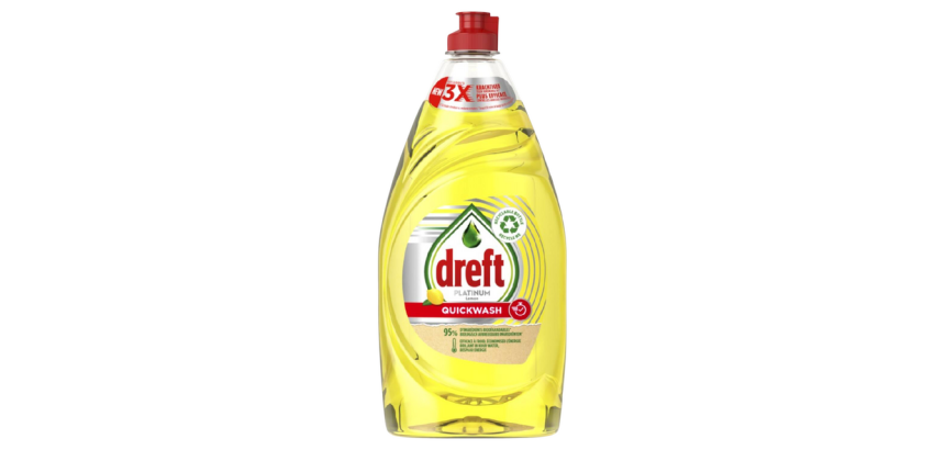 Liquide vaisselle Dreft Citron Platinium Quickwash 780ml