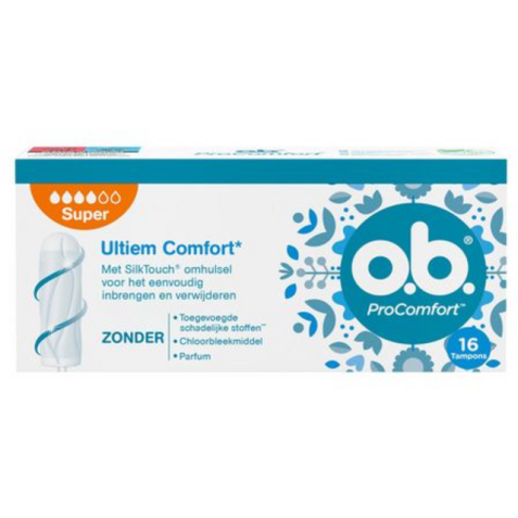 Tampons OB ProComfort Super 16 stuks