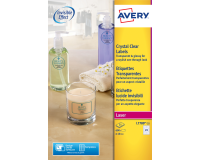 Etiquette L7780-25 ronde 40mm transparent 600 pièces