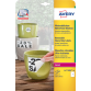 Etiket Avery L4775REV-20 210x297mm wit 20 etiketten