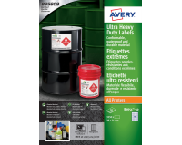 Etiket Avery B7651-50 38x21mm polyethyleen wit 3250 etiketten