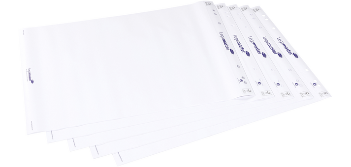 Legamaster plain easel pad 20 sheets 5 pieces