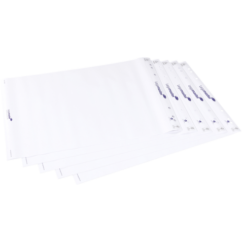 Bloc papier pour chevalet Legamaster uni 20 feuilles 5 pièces