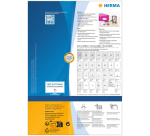 Etiketten HERMA 10779 66x33,8mm weiß 1920 Stück