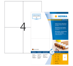 Etiket HERMA 10773 105x148mm weerbestendig wit 320 stuks