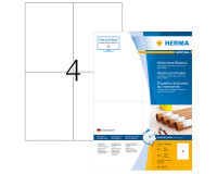 Etiquette HERMA 10773 résiste aux intempéries 105x148mm blanc 320 pièces
