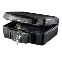 Caisson de sécurité Master Lock ignifuge et étanche format S noir