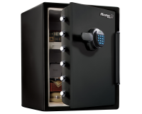 Kluis MasterLock brandvrij en waterdicht electronisch combi-slot XXL zwart ZA62