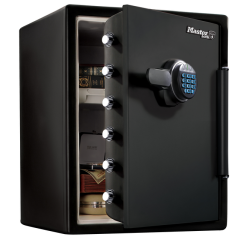 Coffre-fort Master Lock ignifuge et étanche serrure combinaison électronique XXL noir