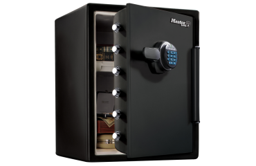 Coffre-fort Master Lock ignifuge et étanche serrure combinaison électronique XXL noir
