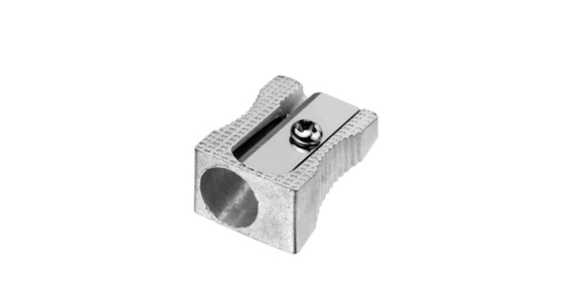 Westcott aluminum pencil sharpener 1 hole